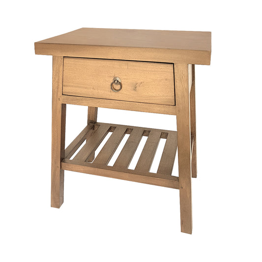 45719 Side Table With 1 Drawer - A&B Wholesale Market Inc