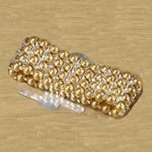 5778-GOLD Corsage Wristlet - A&B Wholesale Market Inc