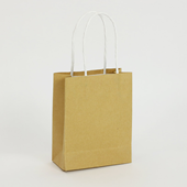 1260-NATURAL Paper Treat Bags - A&B Wholesale Market Inc