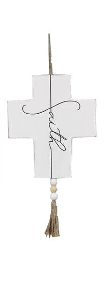 11112 Cross w/Bead Accent - A&B Wholesale Market Inc