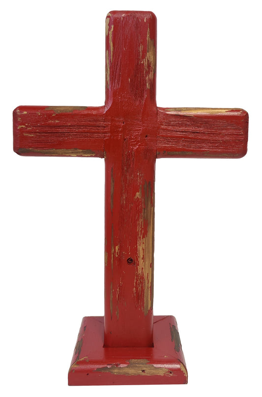 14533 Standing Maroon Cross - A&B Wholesale Market Inc