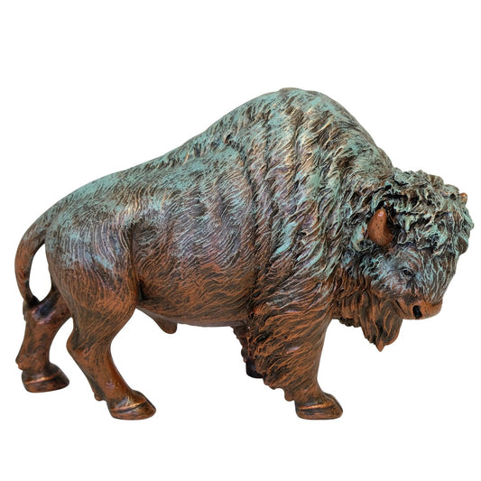 15111 Bronze Colored Bison - A&B Wholesale Market Inc