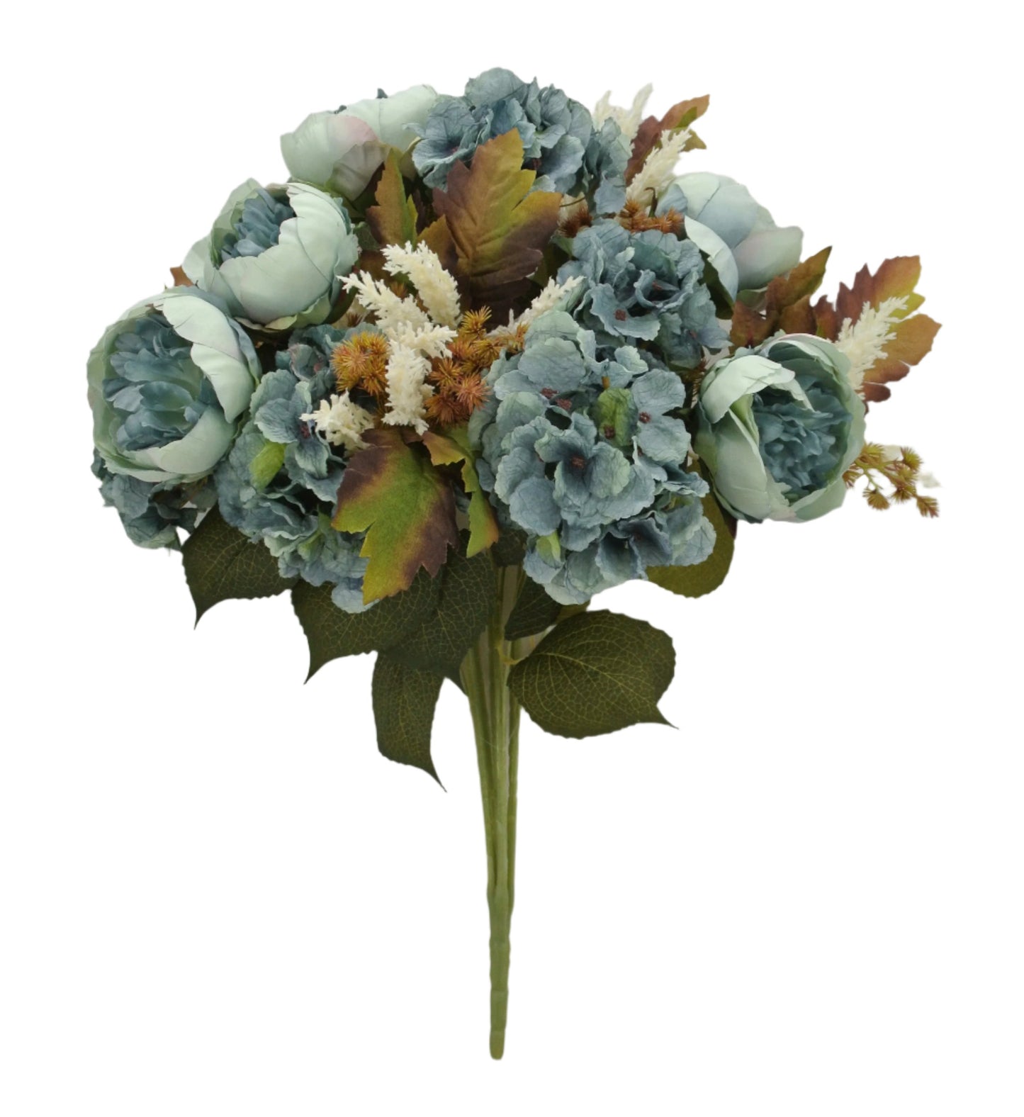 20137-BL 23" Peony Hydrangea Bush - A&B Wholesale Market Inc