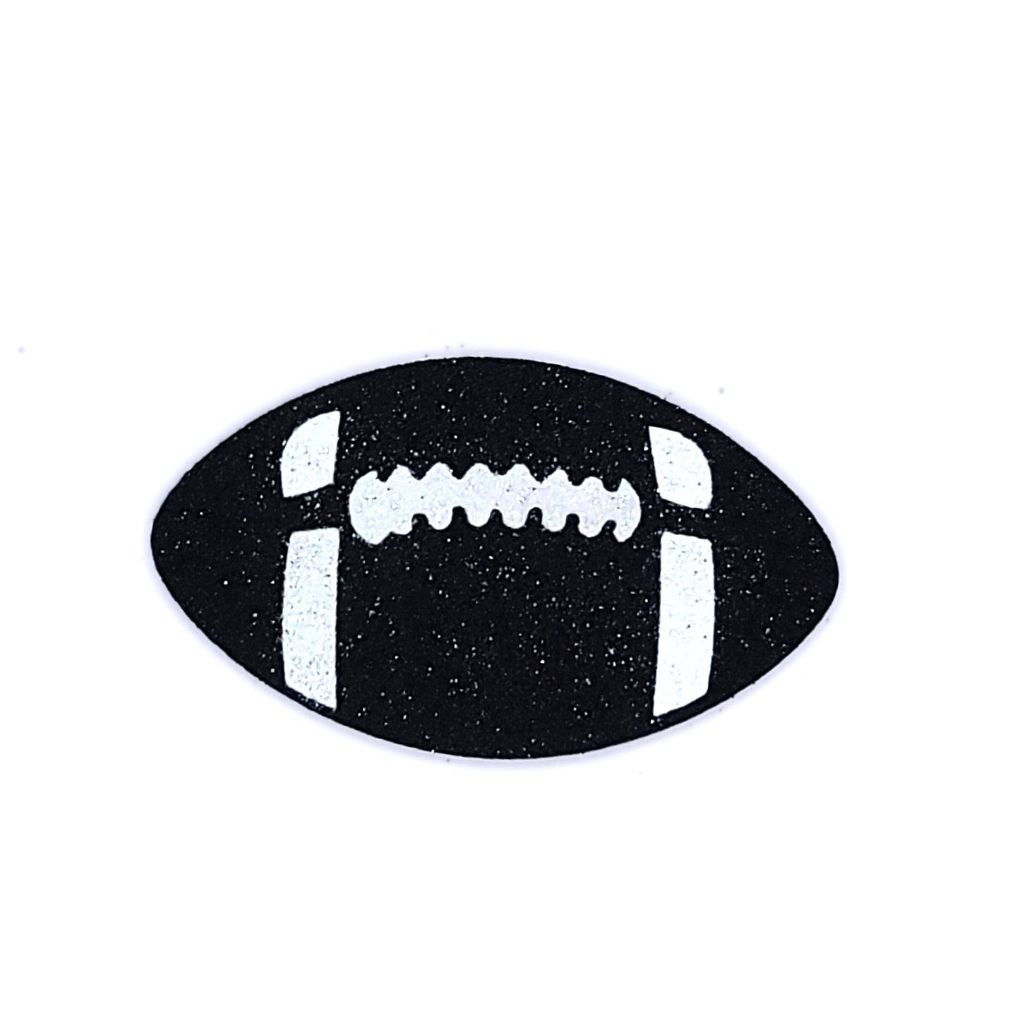 241560 Glitter Foam Football Black - A&B Wholesale Market Inc