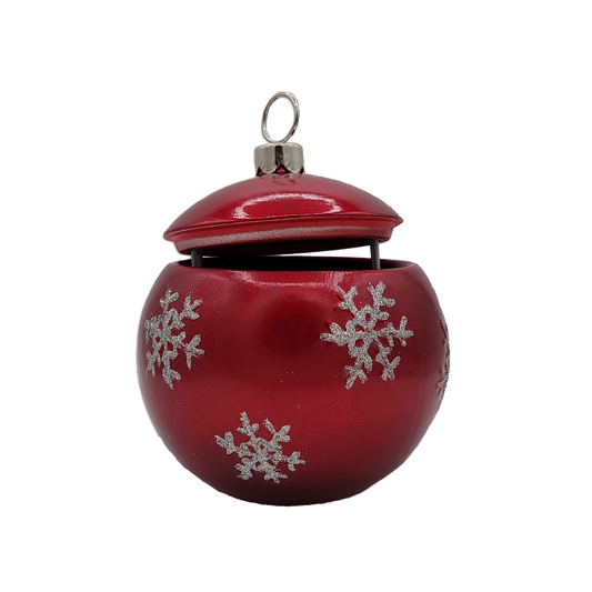 T16511  6.5" Christmas Ornament w/Lid