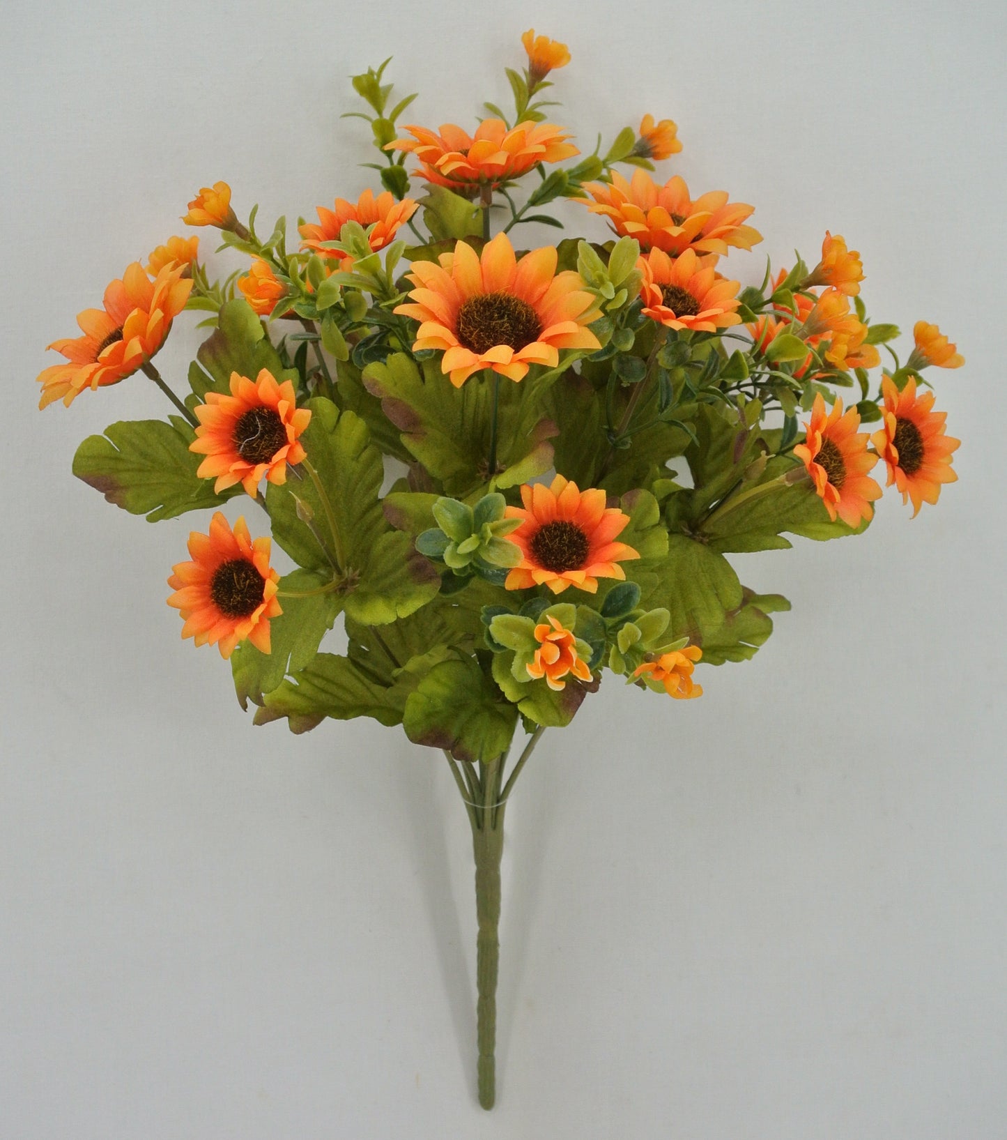 21131-OR  14" MINI SUNFLOWER Bush x13