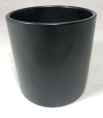2190BM Cylinder Blk Planter S3 - A&B Wholesale Market Inc