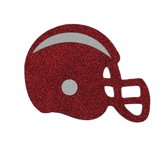 241541  GLITTER FOAM HELMET- BURGUNDY