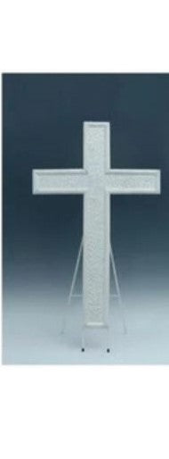 33559 Metal Cross w/Stand - A&B Wholesale Market Inc