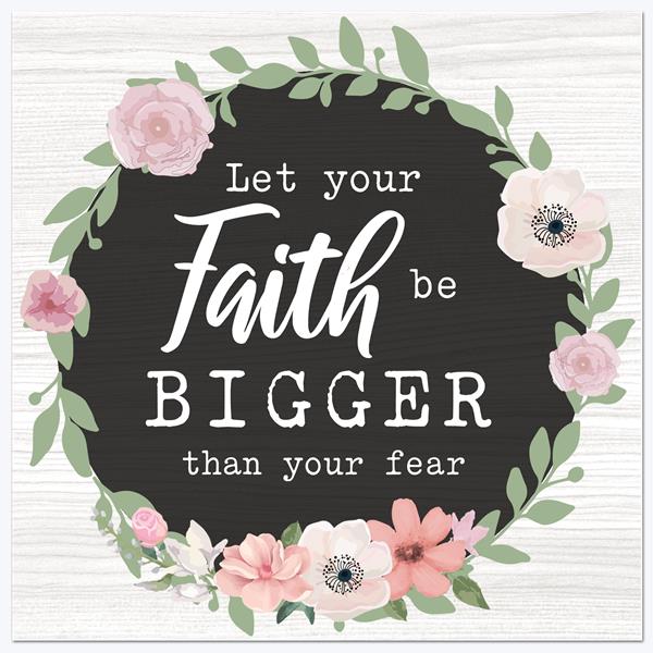 38611 Wood Faith Wall Plaque - A&B Wholesale Market Inc