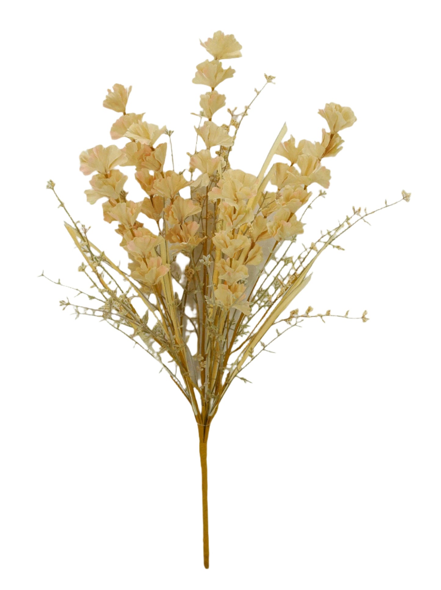 40165-BEIGE   21" FALL WILD FLOWER BUSH