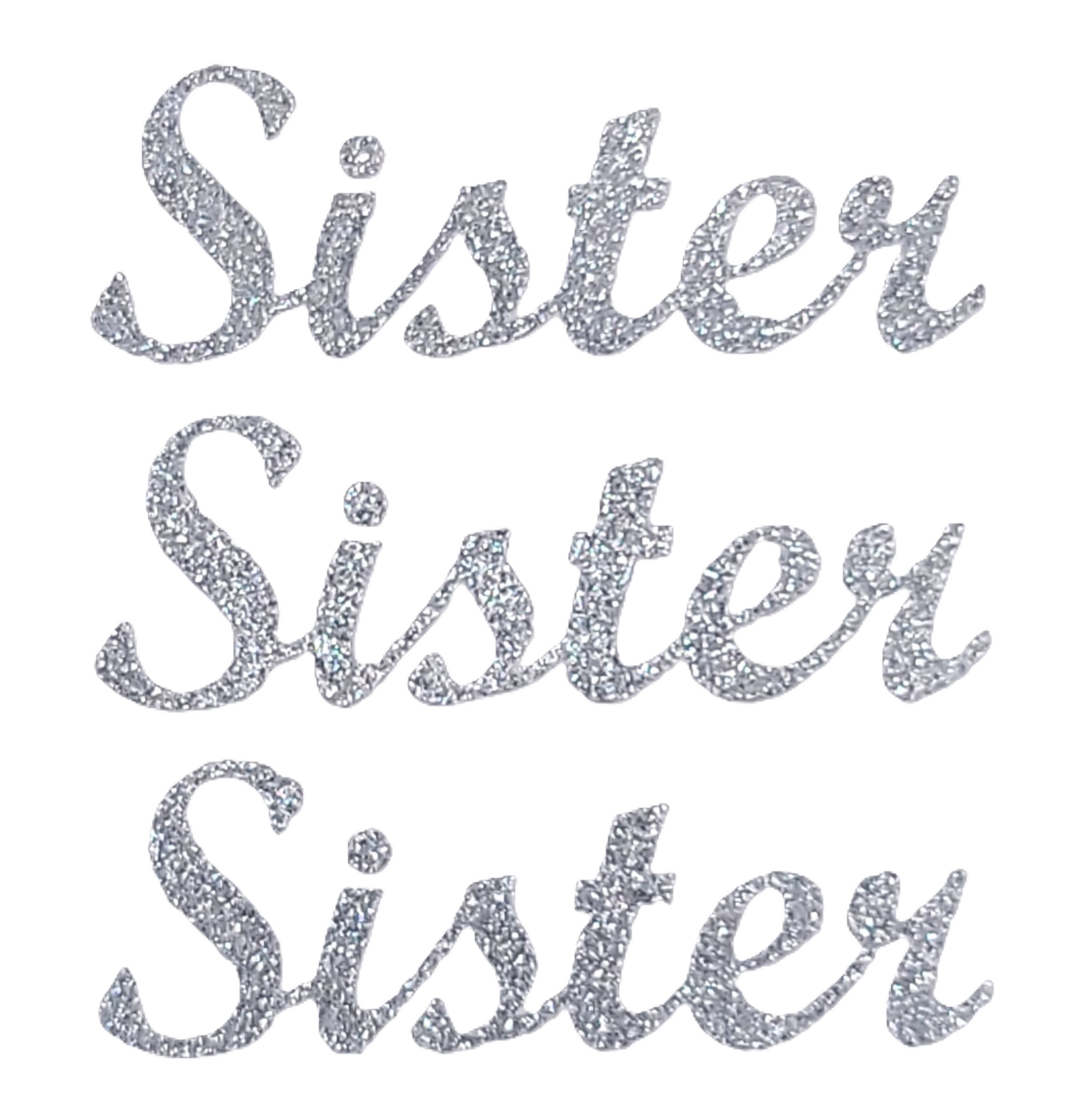 415900 Sister-Silver-Sticker