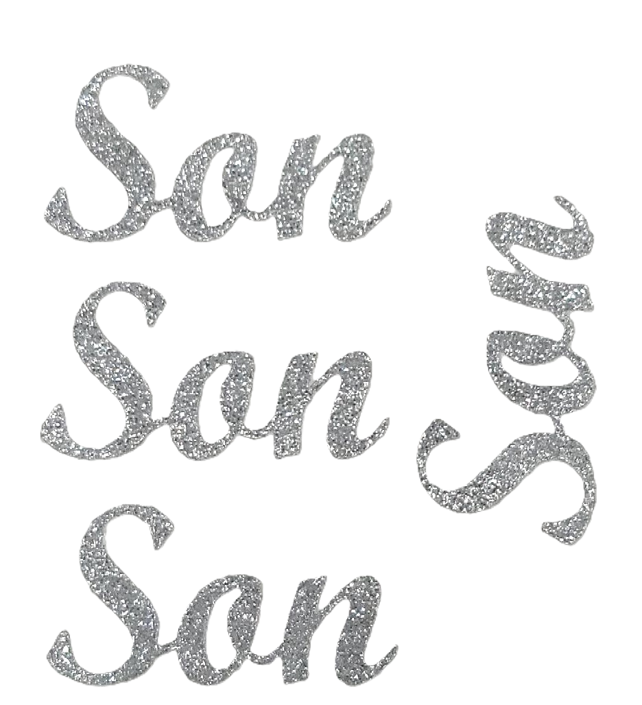 415910 Son-Silver-Sticker