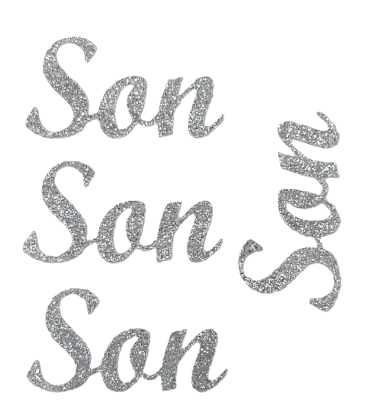 415910 Son-Silver-Sticker