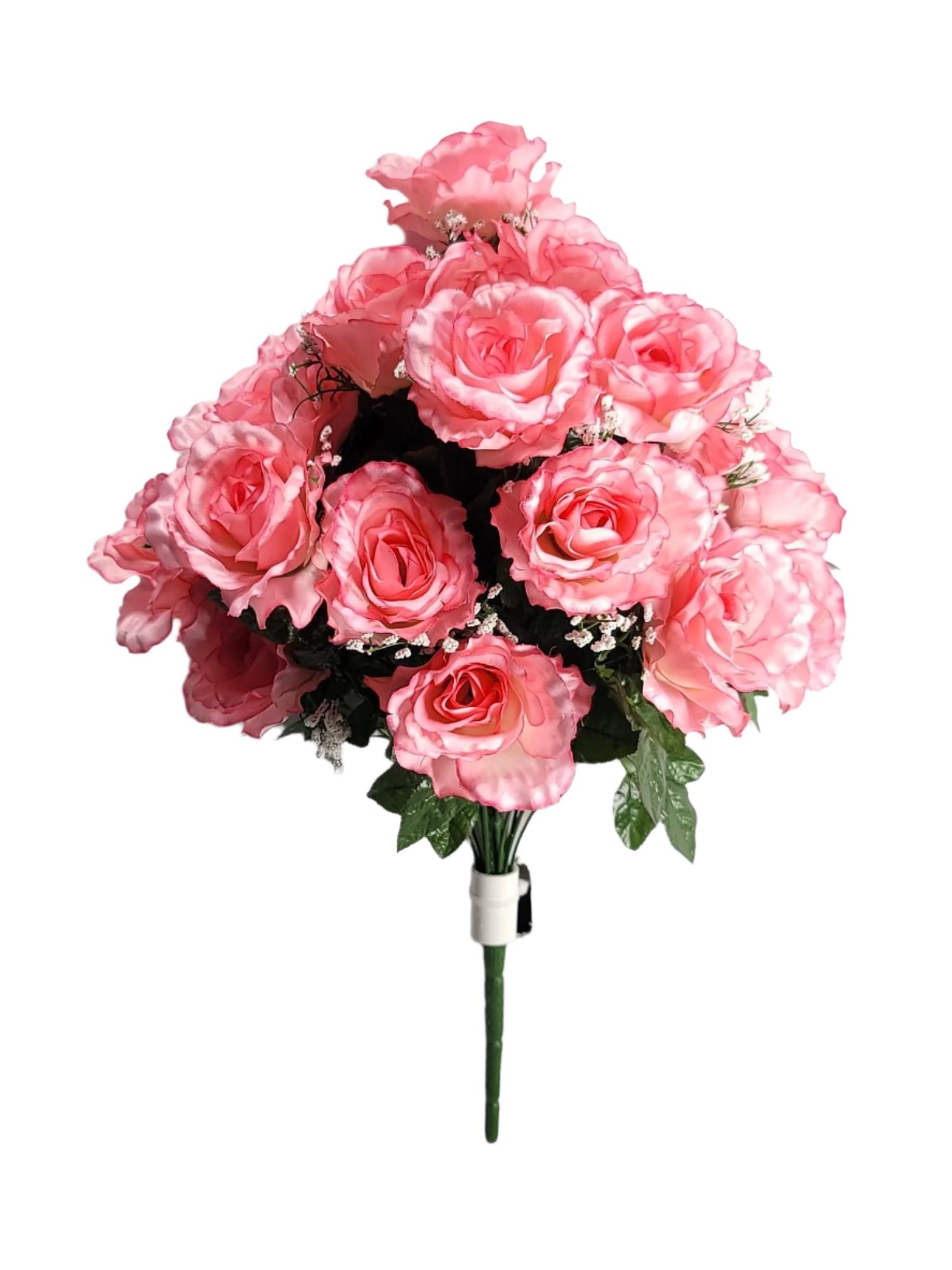 45248 Rose Bush w/Gypso x24 PINK