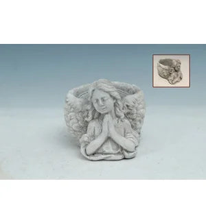 53928 Cement Praying Angel Pot - A&B Wholesale Market Inc
