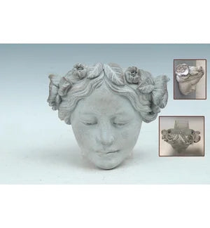 54001 Cement Wall Head Pot - A&B Wholesale Market Inc