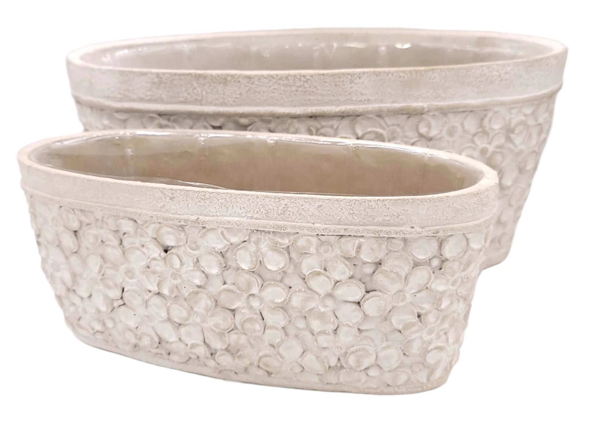 6003ST Oval Flower Pot S2 - A&B Wholesale Market Inc