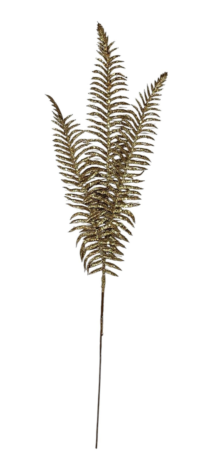 60151  XMAS LONG FERN SPRAY GOLD