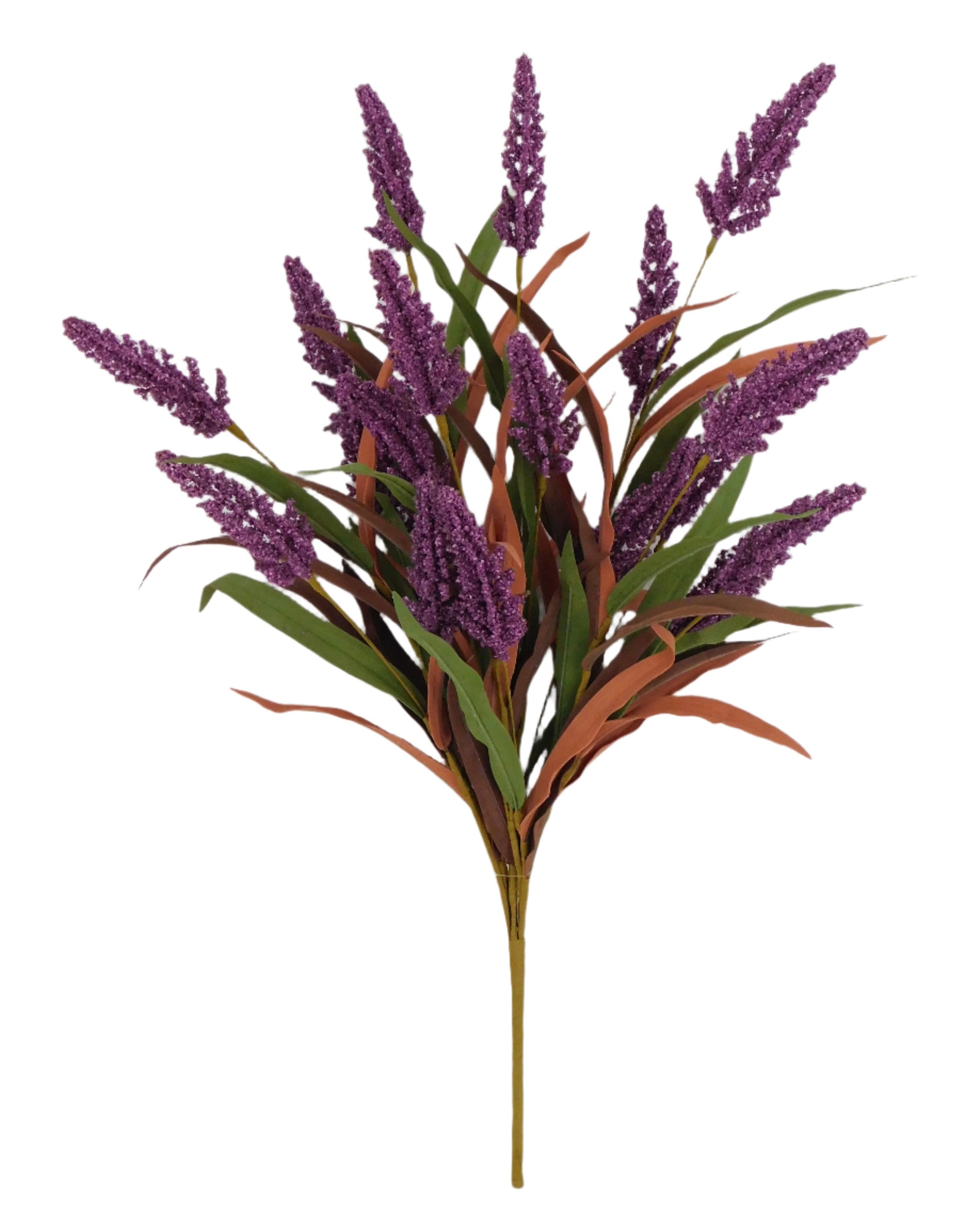 63217-PU 24" Spike Amaranthus Bush - A&B Wholesale Market Inc