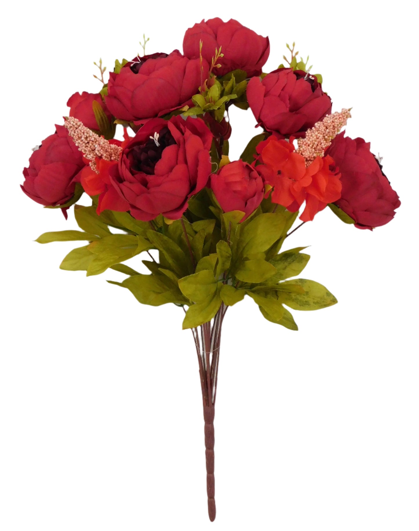 63220-RD 20" Mix Peony Bush X13 - A&B Wholesale Market Inc