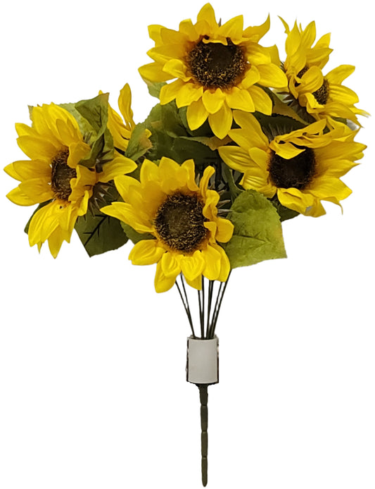 72561 Sunflower x8 Yellow