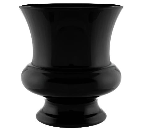 80-12-04 7.75" Designer Urn Black