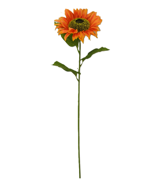 80839-OR 33" Single Sunflower Stem