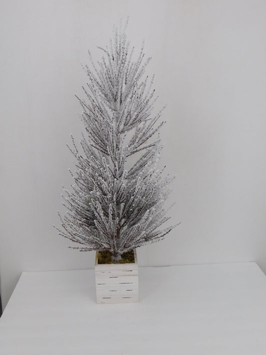 82869 30" Snow Xmas Tree - A&B Wholesale Market Inc