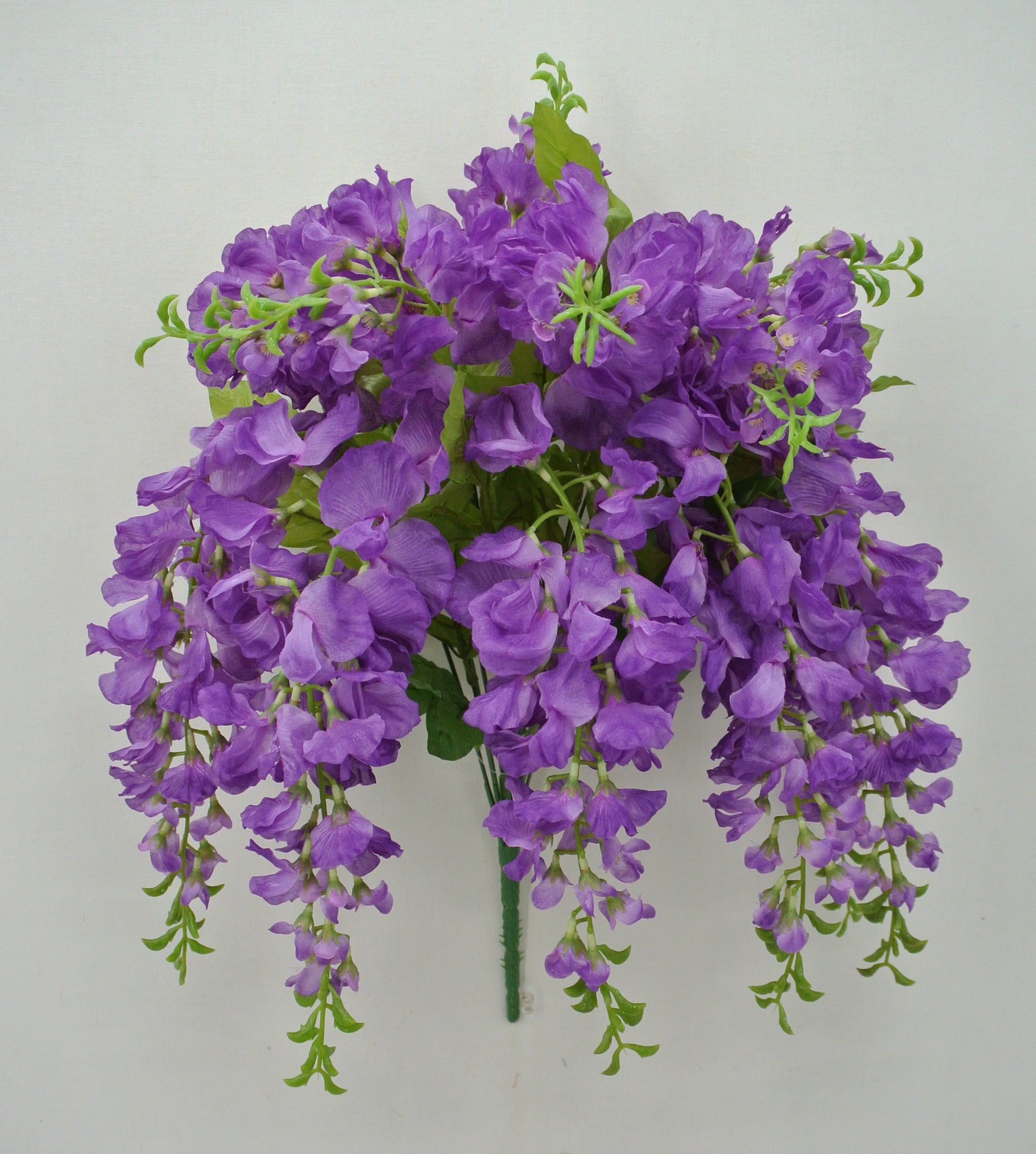 83437-DK.PU 26" WISTERIA BUSH X12 - A&B Wholesale Market Inc