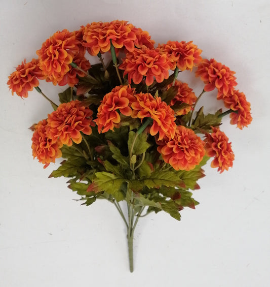 84402-OR  16" MARIGOLD BUSH X16