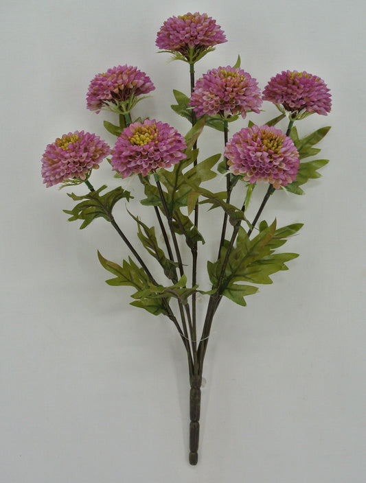 84459-LV  17" DAHLIA BUSH X7- LAVENDER