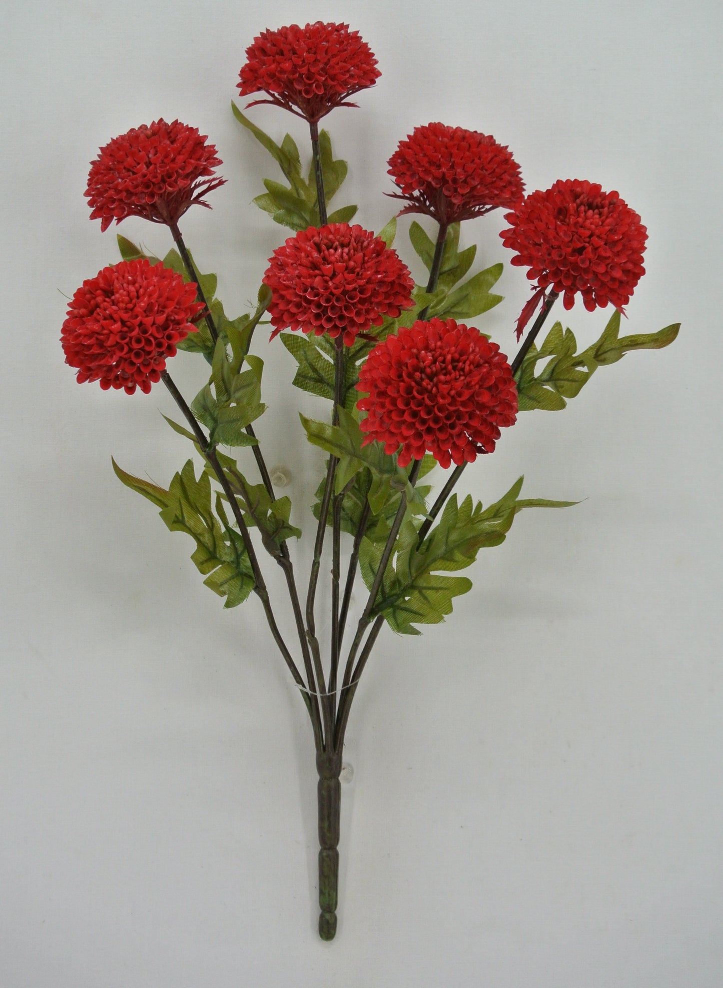 84459-RD  17" DAHLIA BUSH X7- RED