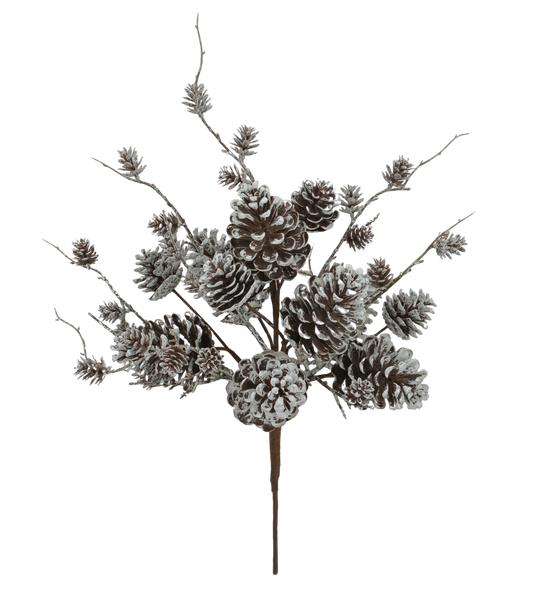 84490   22" PINECONE BUSH