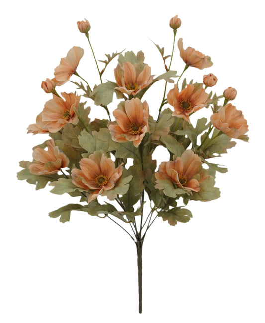 84566-BRN   21" COSMOS BUSH X11