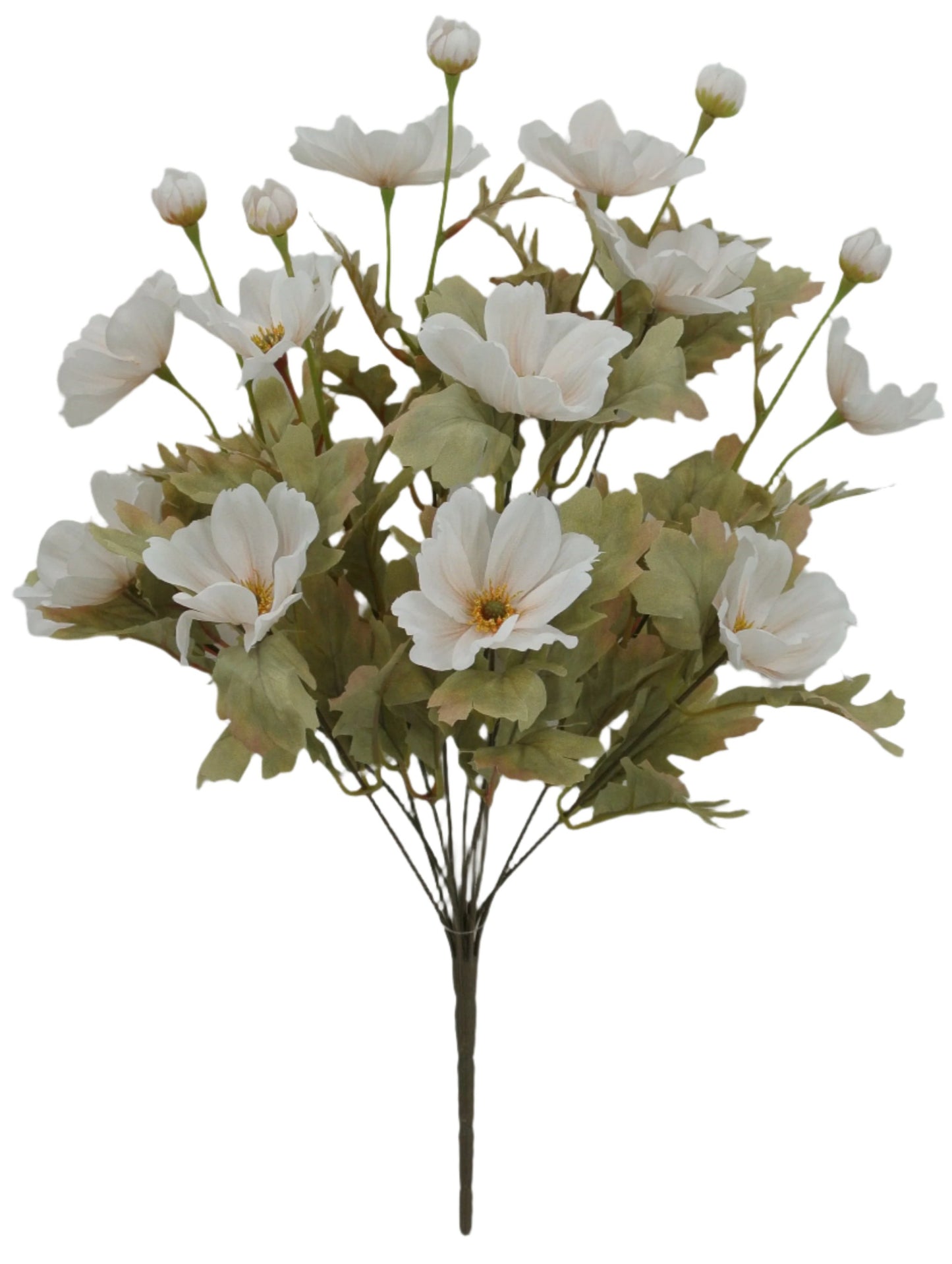 84566-IVORY  21" COSMOS BUSH X11