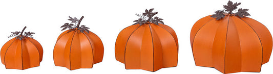 A24182 LARGE Metal Pumpkin Orange