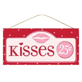 AP8751 Kisses Sign - A&B Wholesale Market Inc