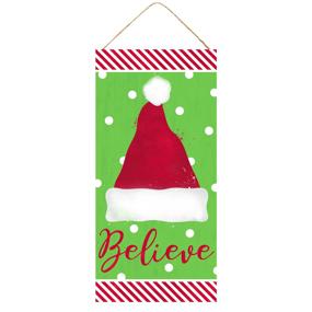 AP8790 Believe w/ Santa Hat - A&B Wholesale Market Inc