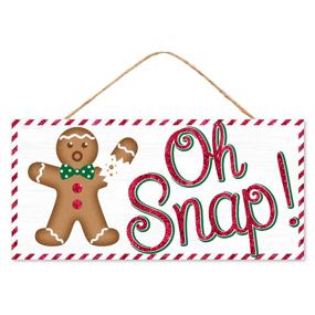 AP8814 ''Oh Snap'' Glitter Sign - A&B Wholesale Market Inc