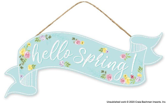 AP8864 Hello Spring Banner - A&B Wholesale Market Inc