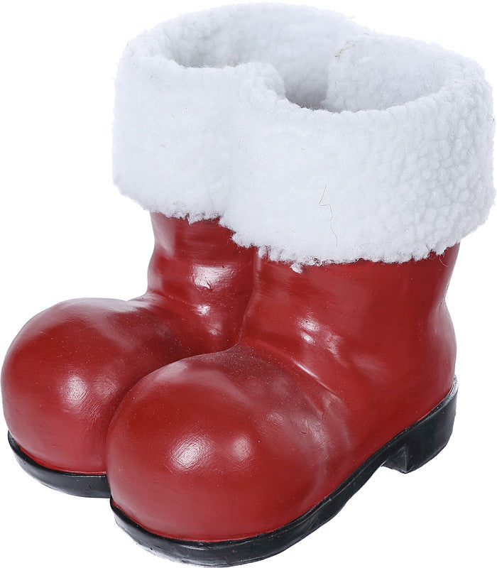 C23364 Resin Santa Boots Container