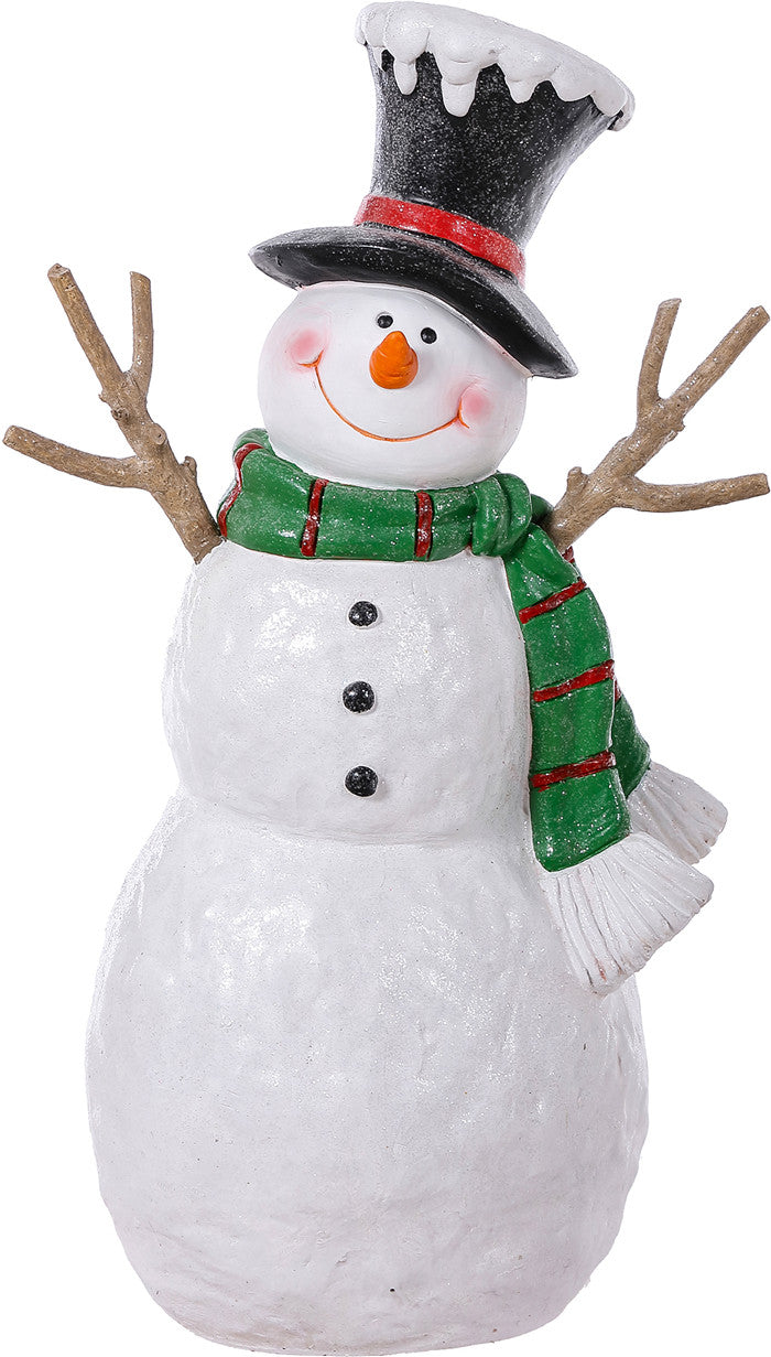 C24977  LARGE MGO SNOWMAN W/TWIG ARMS