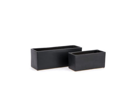 8714BM Rectangular Cube Planter