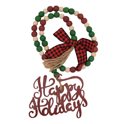 Holiday Word Beads