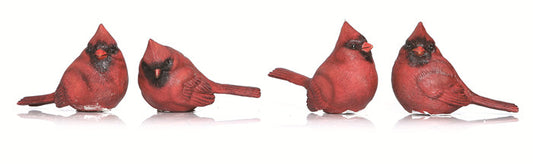 E15022 Small Resin Cardinal 4 Asst (Each Sold Separately)