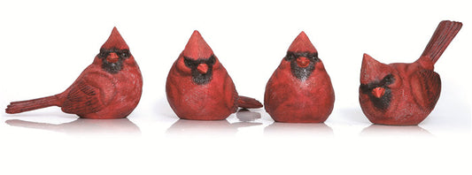 E15024 Large Resin Cardinal 4 Asst (Each Sold Separately)