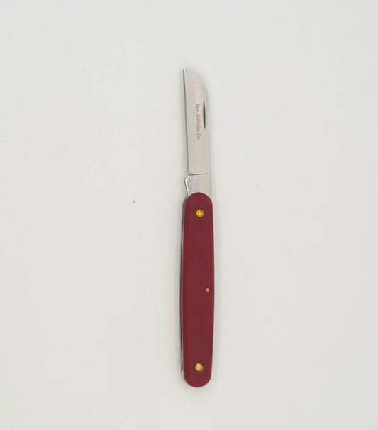 GFK Folding Knife-Red Handle - A&B Wholesale Market Inc