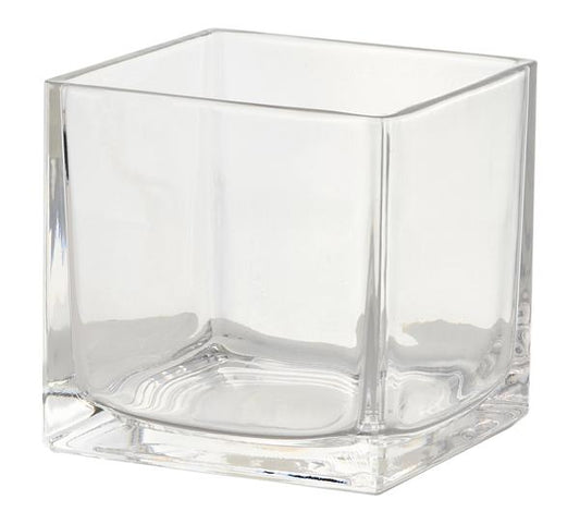 GM4012 5'' SQ Glass Cube Case/12 - A&B Wholesale Market Inc