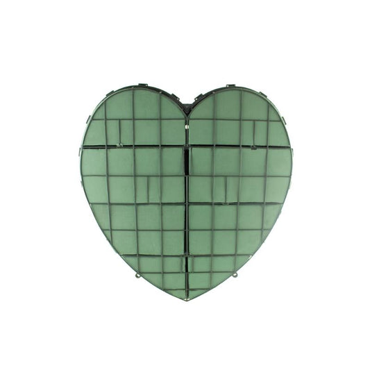 F287049 12" WET FOAM SOLID HEART- GREEN